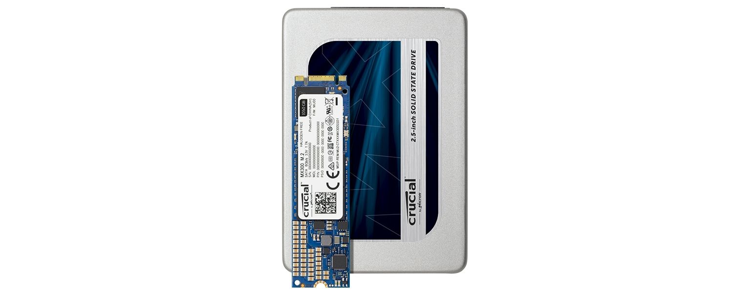 Linha MX300 de SSDs Crucial